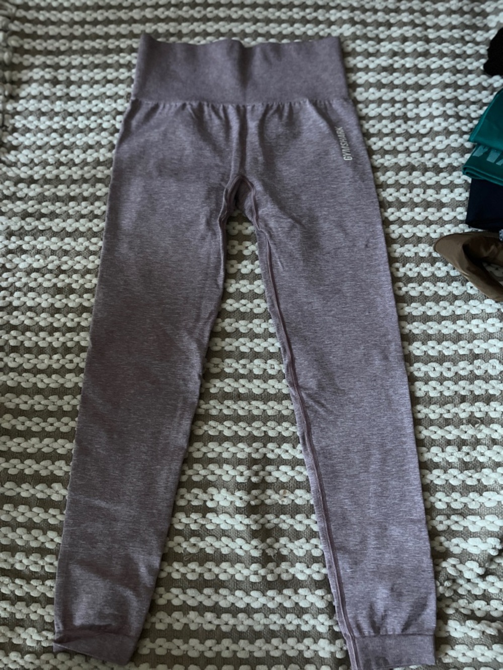 Gymshark Mauve High-Waist Seamless Leggings